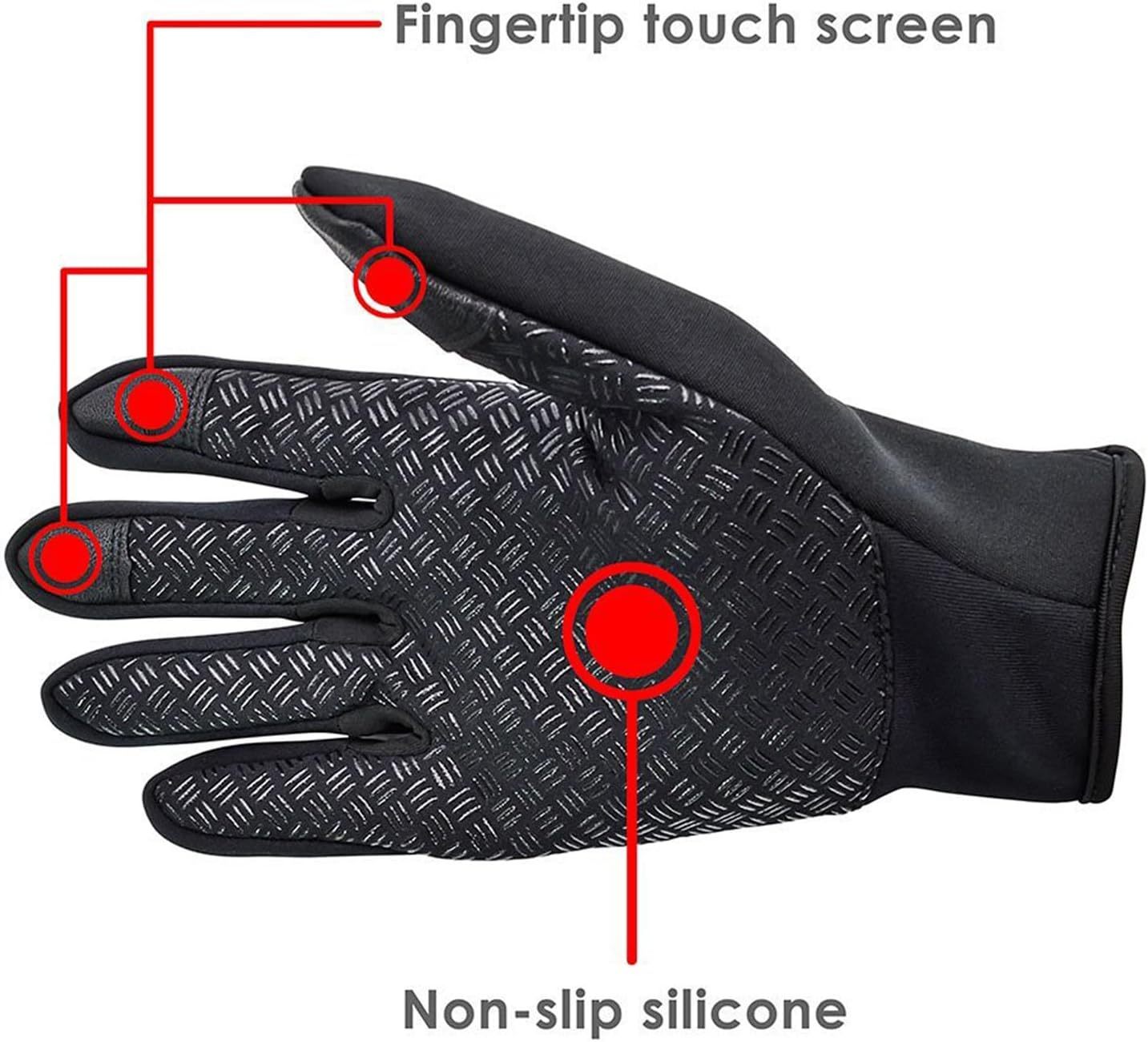 Cozy Season Gloves, Cozy Season Co Thermal Gloves, Stylish Fleece Lined Warm Winter Gloves For Cold Weather - Image 2